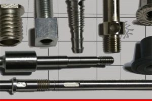 異型螺絲之不銹鋼螺紋軸