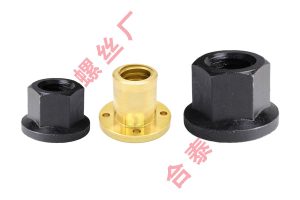 汽車機械設(shè)備行業(yè)高強度絲桿法蘭銅螺母